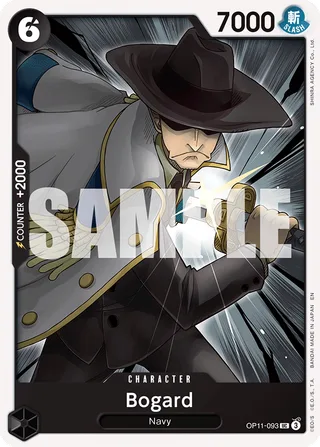 Bogard #OP11-093 · A Fist of Divine Speed Release Event Cards One Piece card