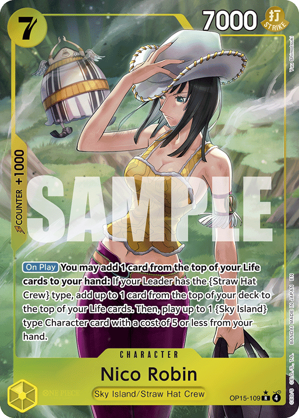 Nico Robin (CS26-27 Regionals Season 2 Top 16) full card art