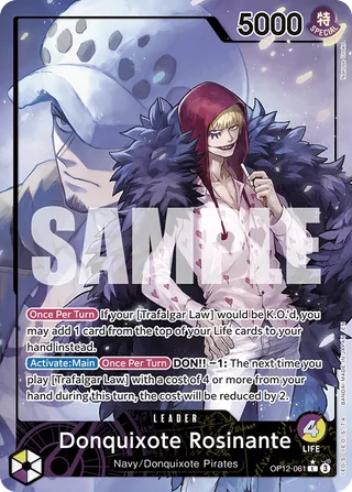 Donquixote Rosinante (Alternate Art) #OP12-061-alternate-art · Legacy of the Master One Piece card
