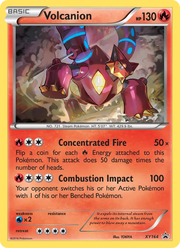 Volcanion full card art