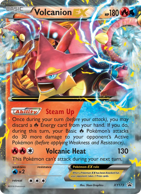 Volcanion EX full card art