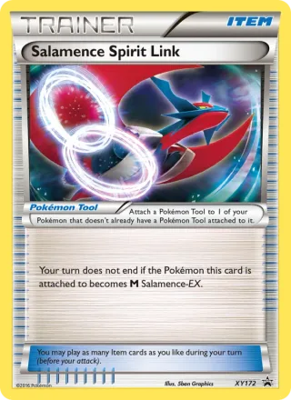 Salamence Spirit Link card