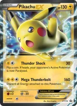 Pikachu-EX · XY Black Star Promos Pokémon card