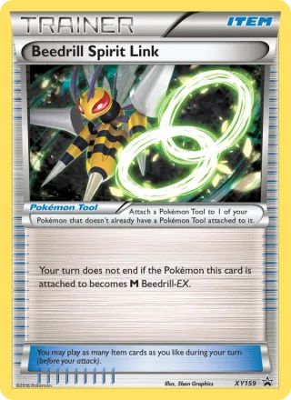 Beedrill Spirit Link #XY159 · XY Black Star Promos Pokémon card