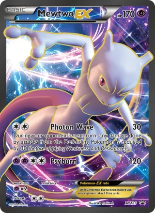 Mewtwo EX #XY125 · XY Black Star Promos Pokémon card