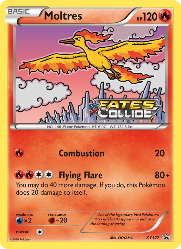 Moltres full card art