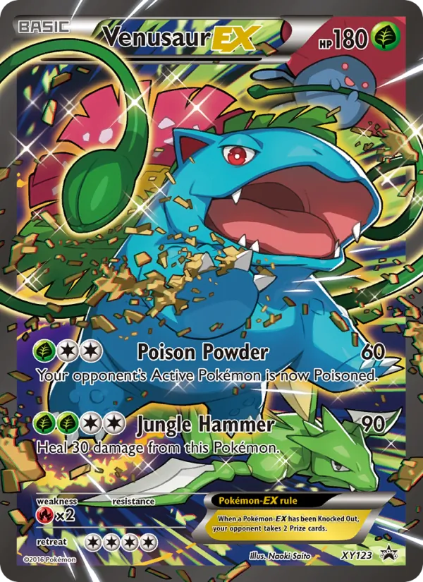 Venusaur EX full card art