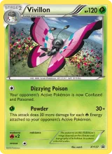 Vivillon · XY Black Star Promos Pokémon card