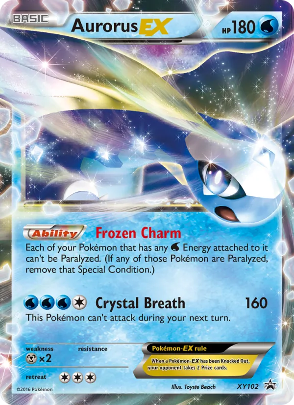 Aurorus EX full card art