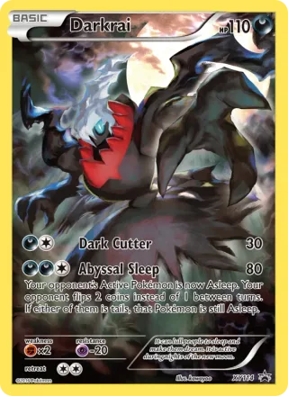 Darkrai #XY114 · XY Black Star Promos Pokémon card