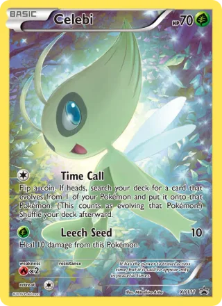 Celebi #XY111 · XY Black Star Promos Pokémon card