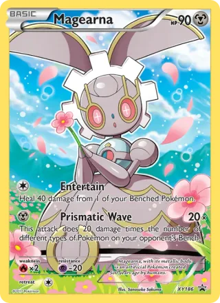 Magearna #XY186 · XY Black Star Promos Pokémon card