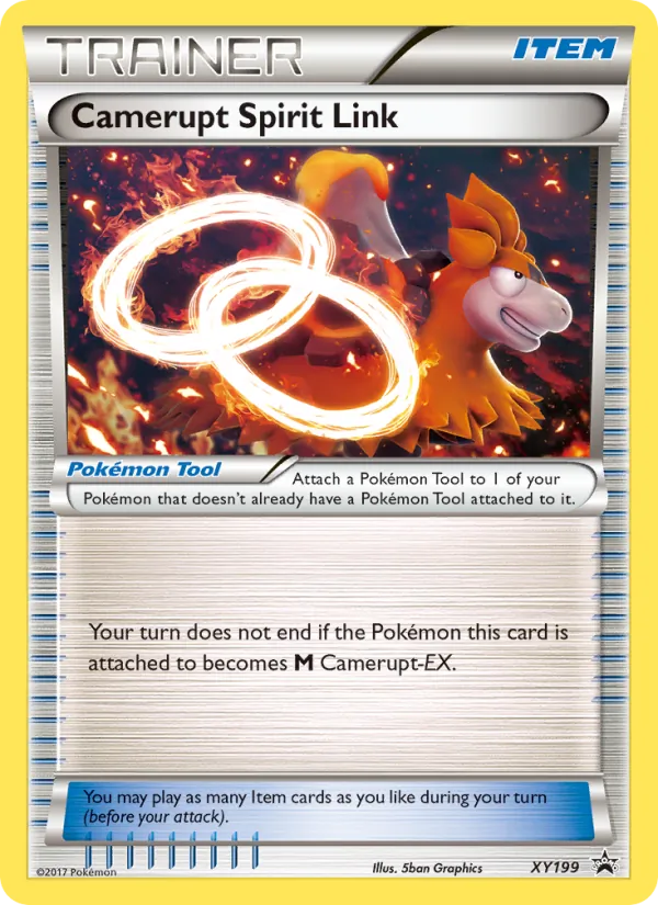 Camerupt Spirit Link full card art
