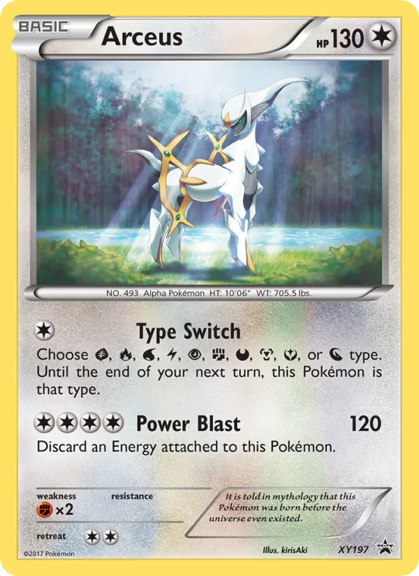 Arceus full card art