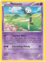 Meloetta · XY Black Star Promos Pokémon card