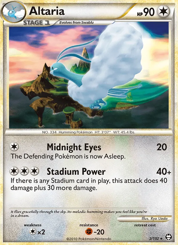 Altaria full card art