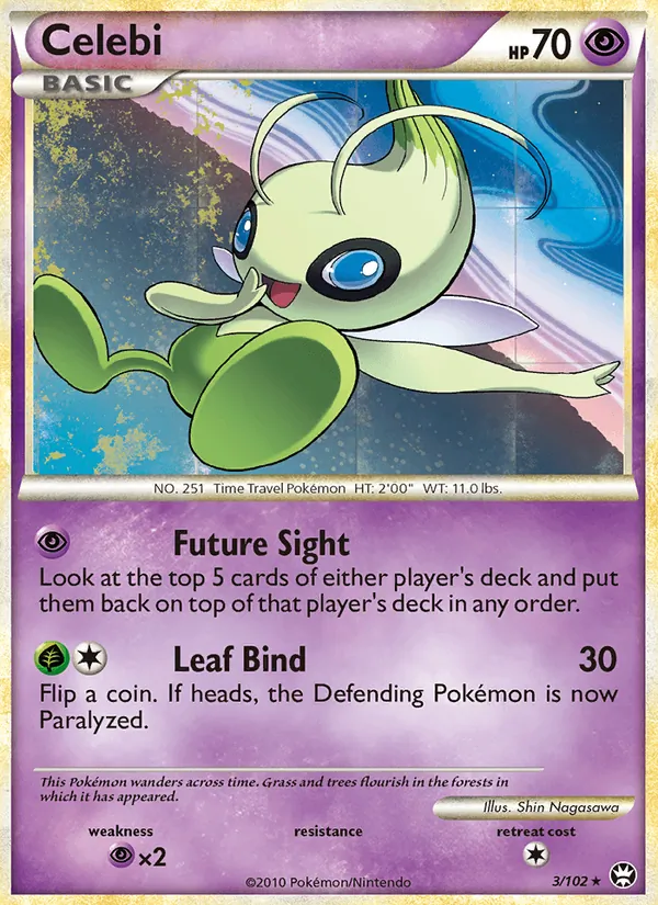 Celebi full card art
