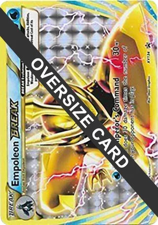 Empoleon BREAK - XY134 (XY Black Star Promos) #XY134 · Jumbo cards Pokémon card