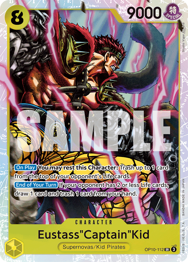 Eustass"Captain"Kid full card art