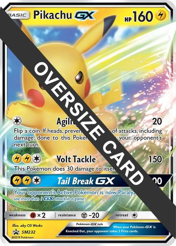 Pikachu GX - SM232 full card art