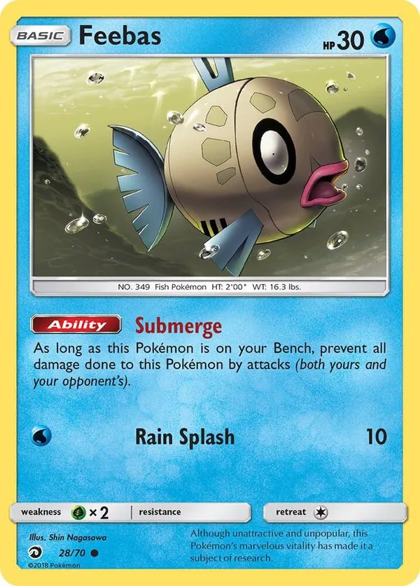 Feebas full card art