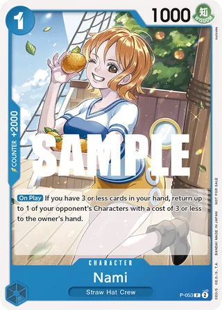 Nami (Sealed Battle Kit Vol. 1) #P-053-sealed-battle-kit-vol-1 · One Piece Promotion Cards One Piece card