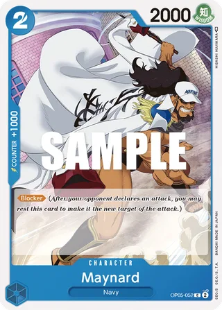 Maynard #OP05-052 · Awakening of the New Era: 1st Anniversary Tournament Cards One Piece card