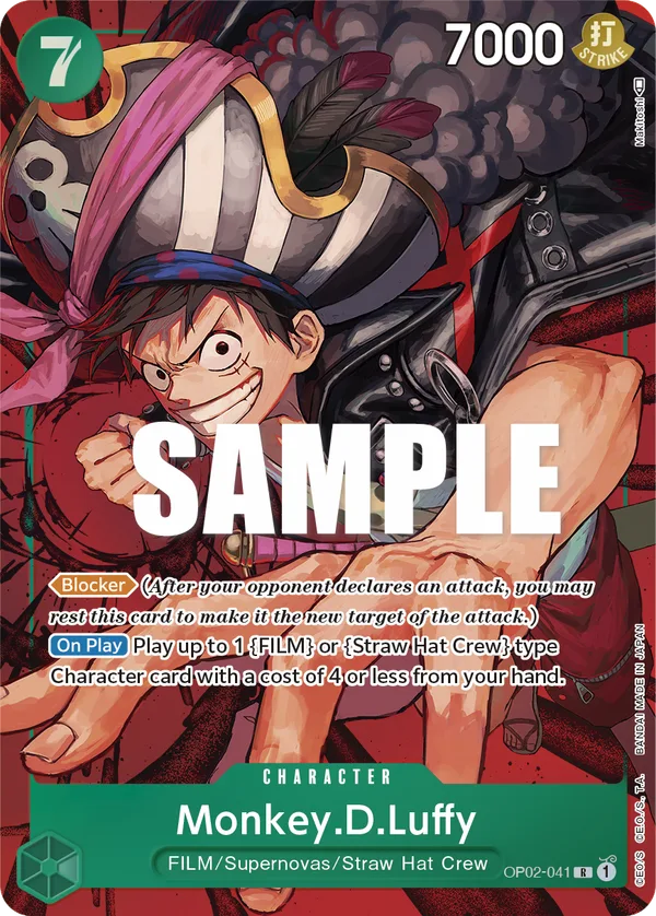 Monkey.D.Luffy (Alternate Art) full card art