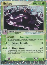 Muk ex · Dragon Pokémon card