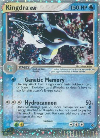 Kingdra ex #92 · Dragon Pokémon card