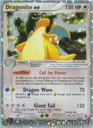 Dragonite ex #90 · Dragon Pokémon card