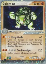 Golem ex · Dragon Pokémon card
