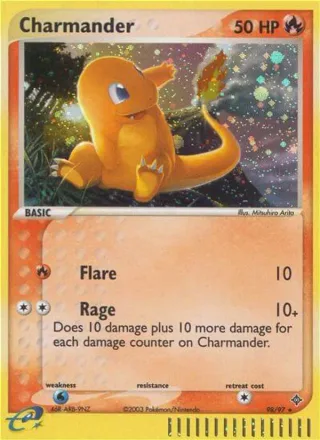 Charmander #98 · Dragon Pokémon card