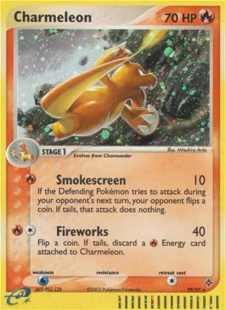 Charmeleon #99 · Dragon Pokémon card