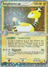 Ampharos ex · Dragon Pokémon card