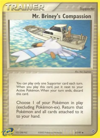 Mr. Briney's Compassion #87 · Dragon Pokémon card