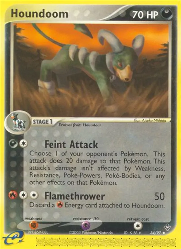 Houndoom full card art