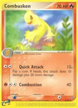 Combusken · Dragon Pokémon card