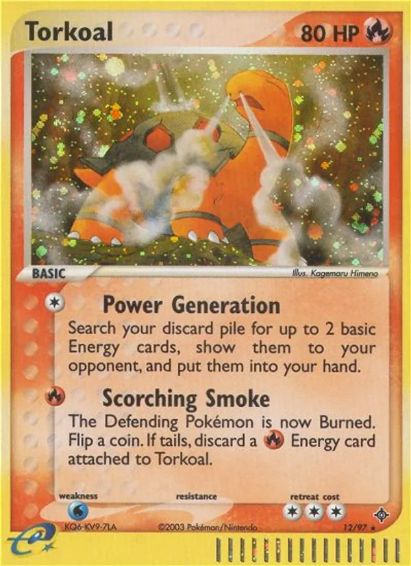 Torkoal full card art