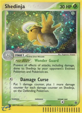 Shedinja #11 · Dragon Pokémon card