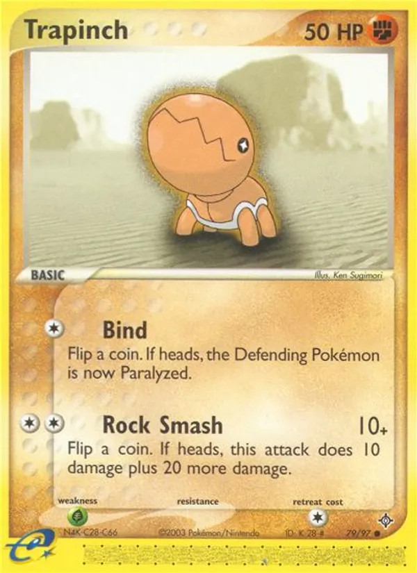 Trapinch full card art