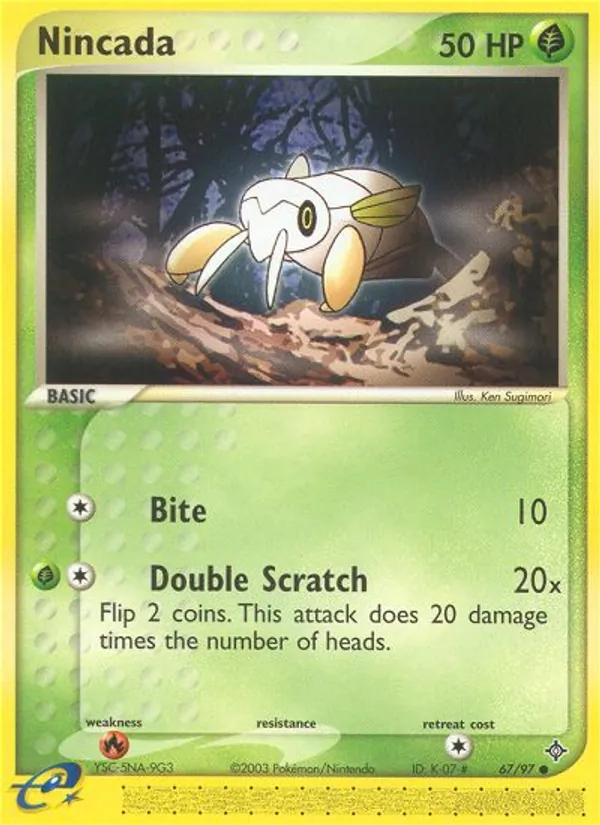Nincada full card art