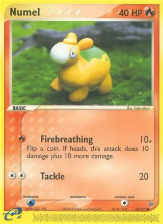 Numel #69 · Dragon Pokémon card