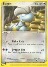 Bagon · Dragon Pokémon card