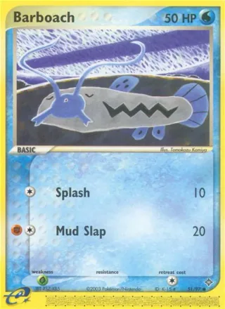 Barboach #51 · Dragon Pokémon card