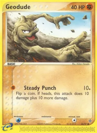 Geodude #56 · Dragon Pokémon card