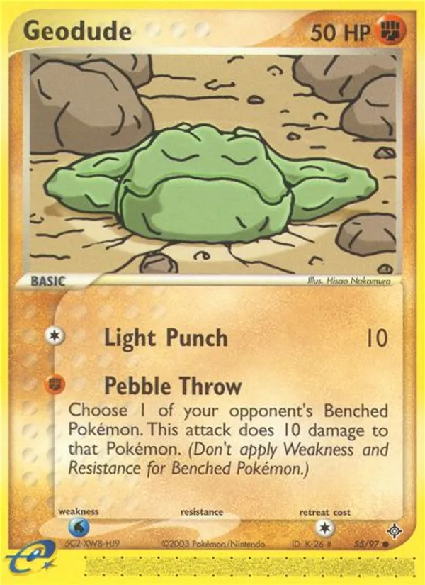 Geodude full card art