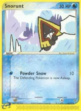 Snorunt · Dragon Pokémon card