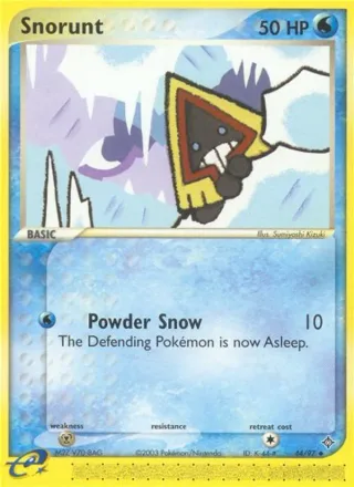 Snorunt #44 · Dragon Pokémon card