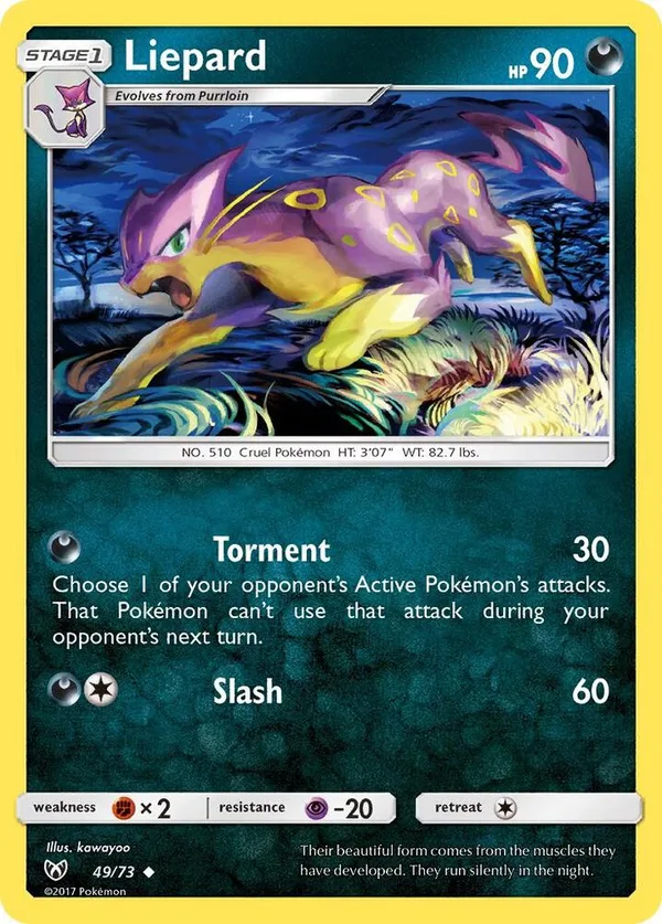 Liepard full card art